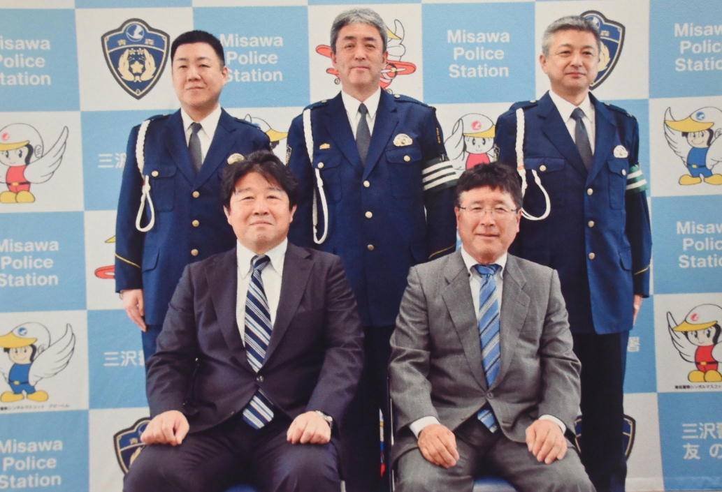 安全運転を誓う署名